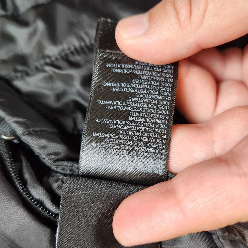 The North Face Reversible Shasta Jacket Girls L Full Zip Faux Fur Insulated - Picture 11 of 12